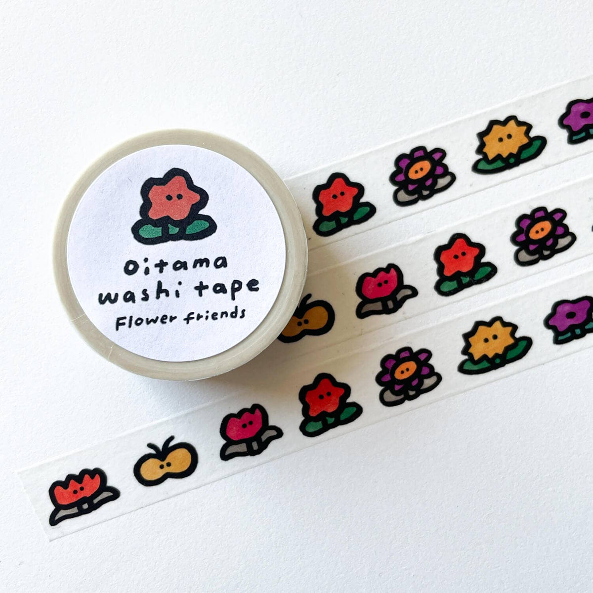 Washi Tape - Flower Friends