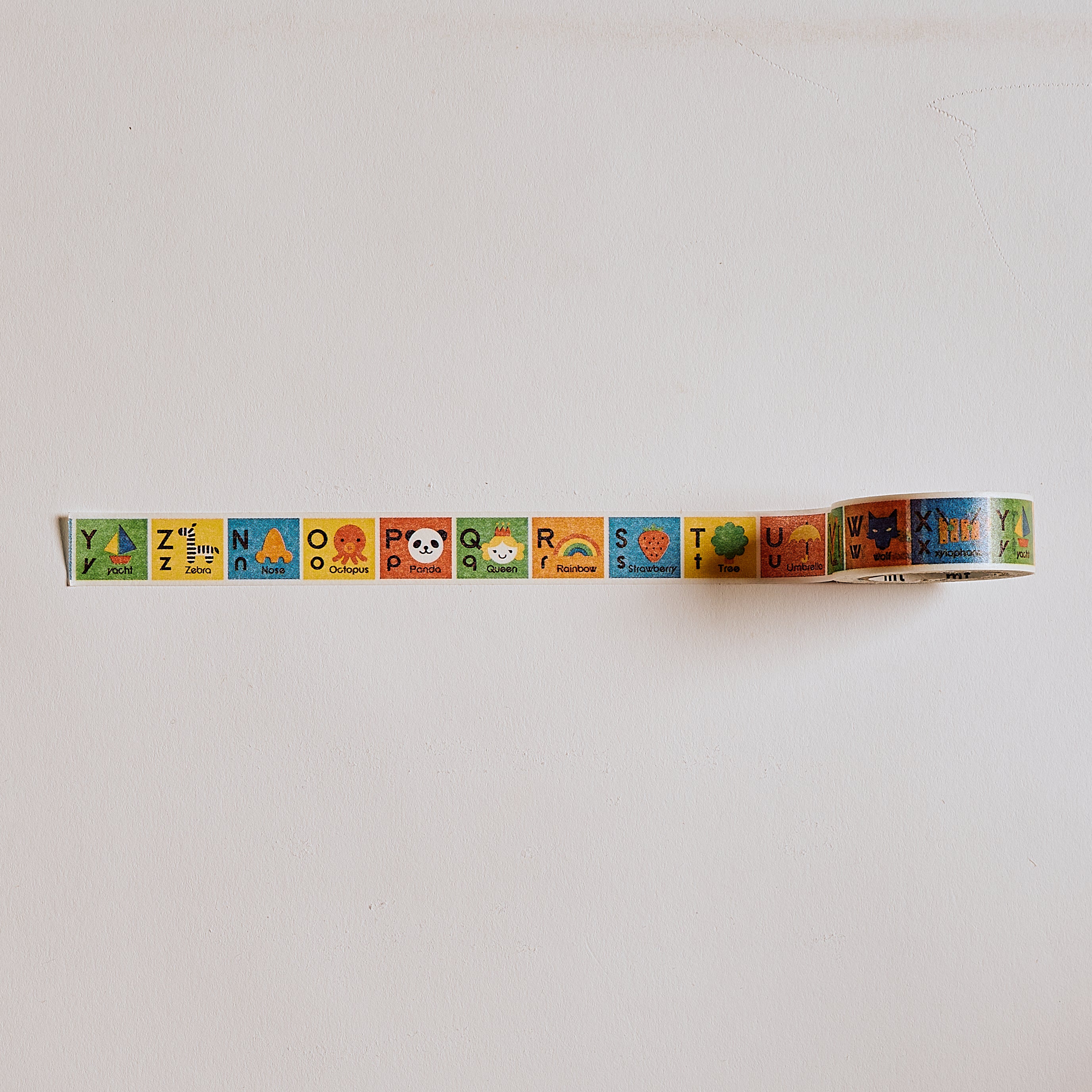 Alphabet Tape (Letters N-Z)