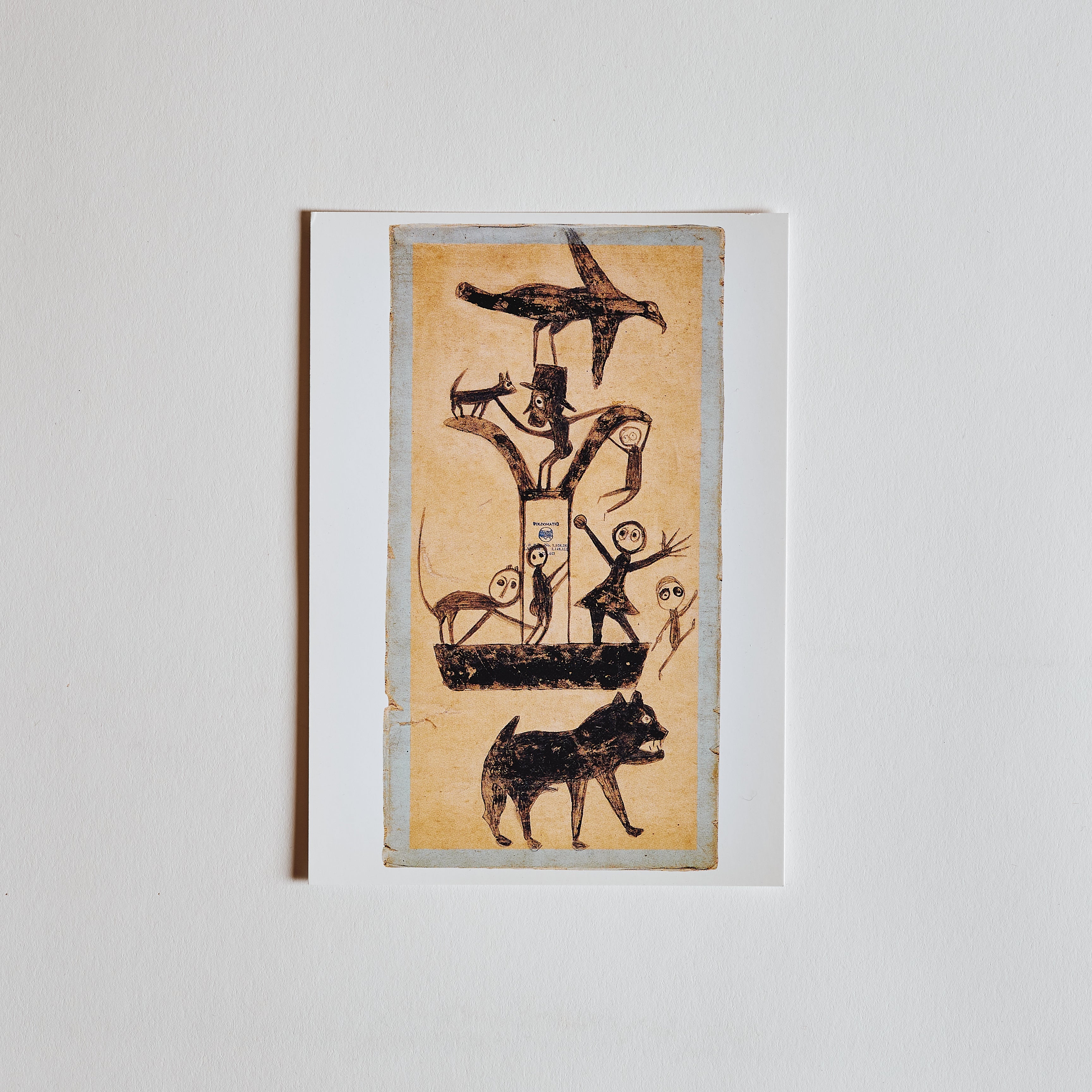 Figures Post Card