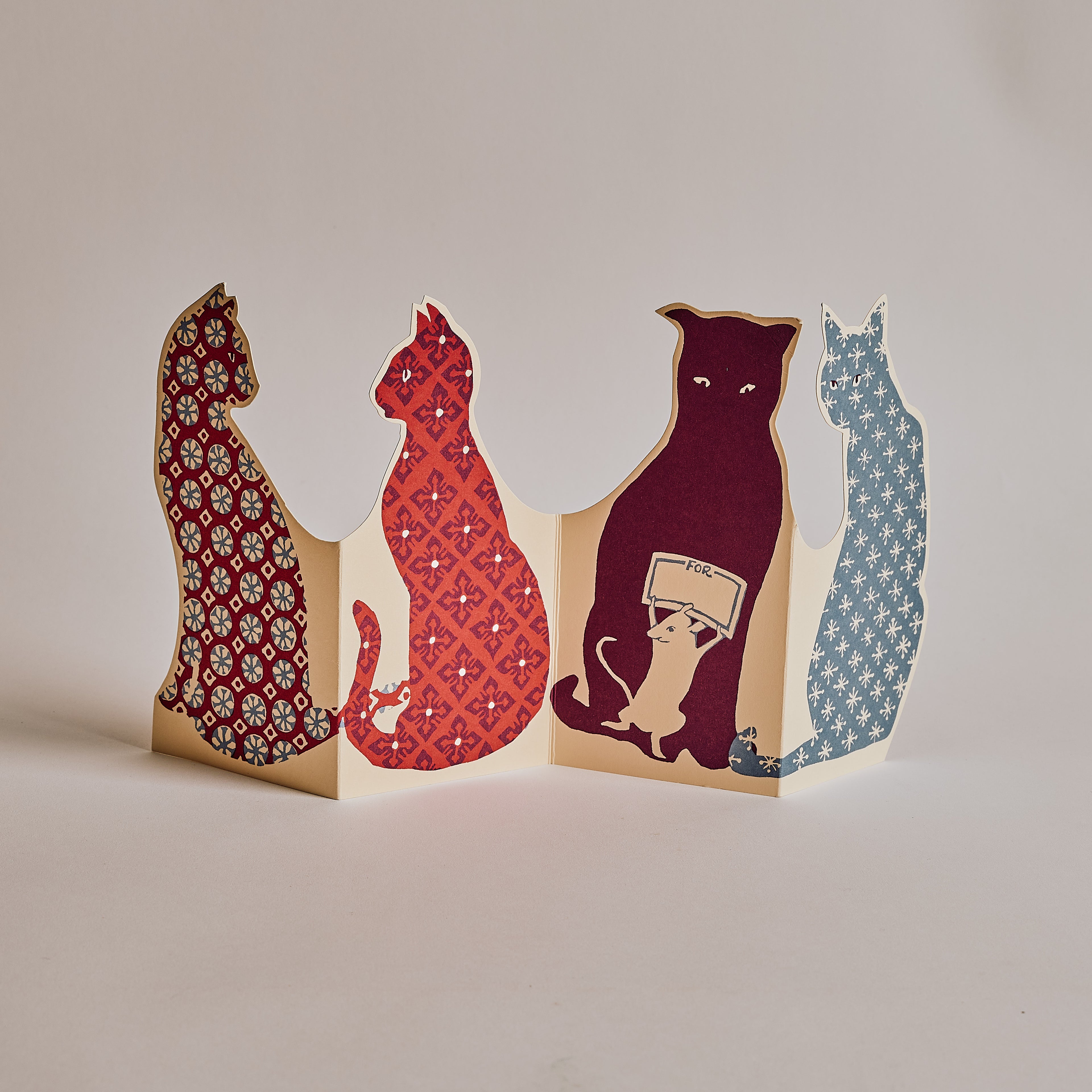 Calico Cats Card