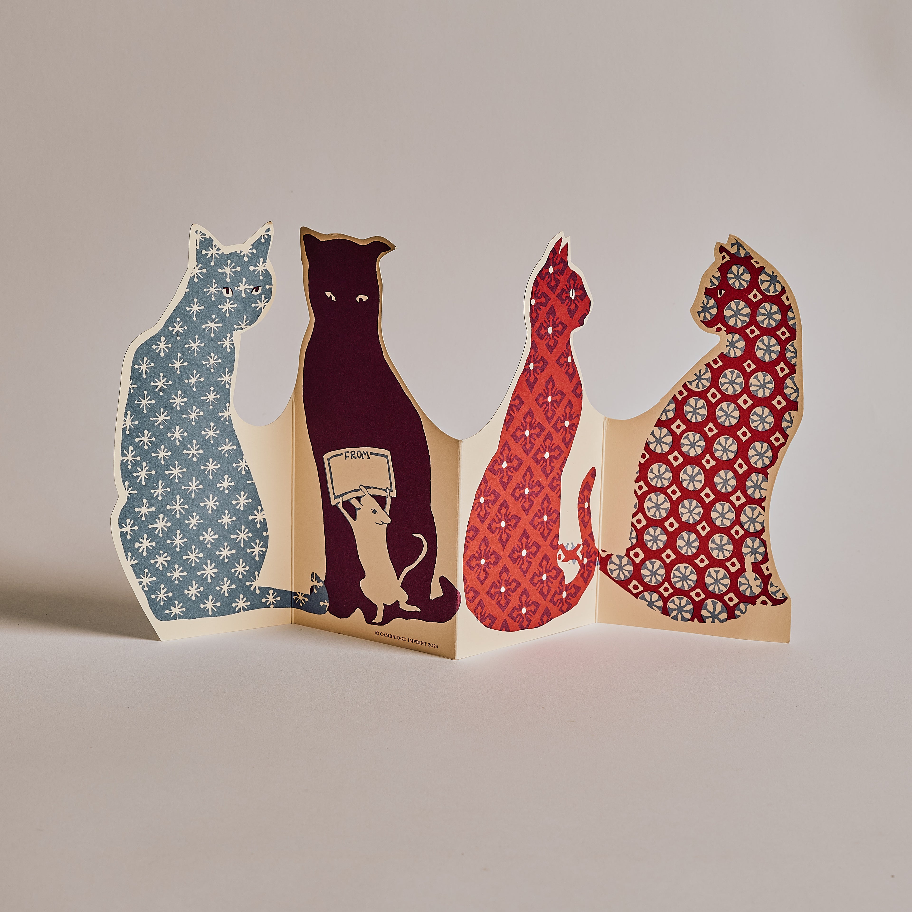 Calico Cats Card