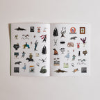 Edward Gorey Sticker Book