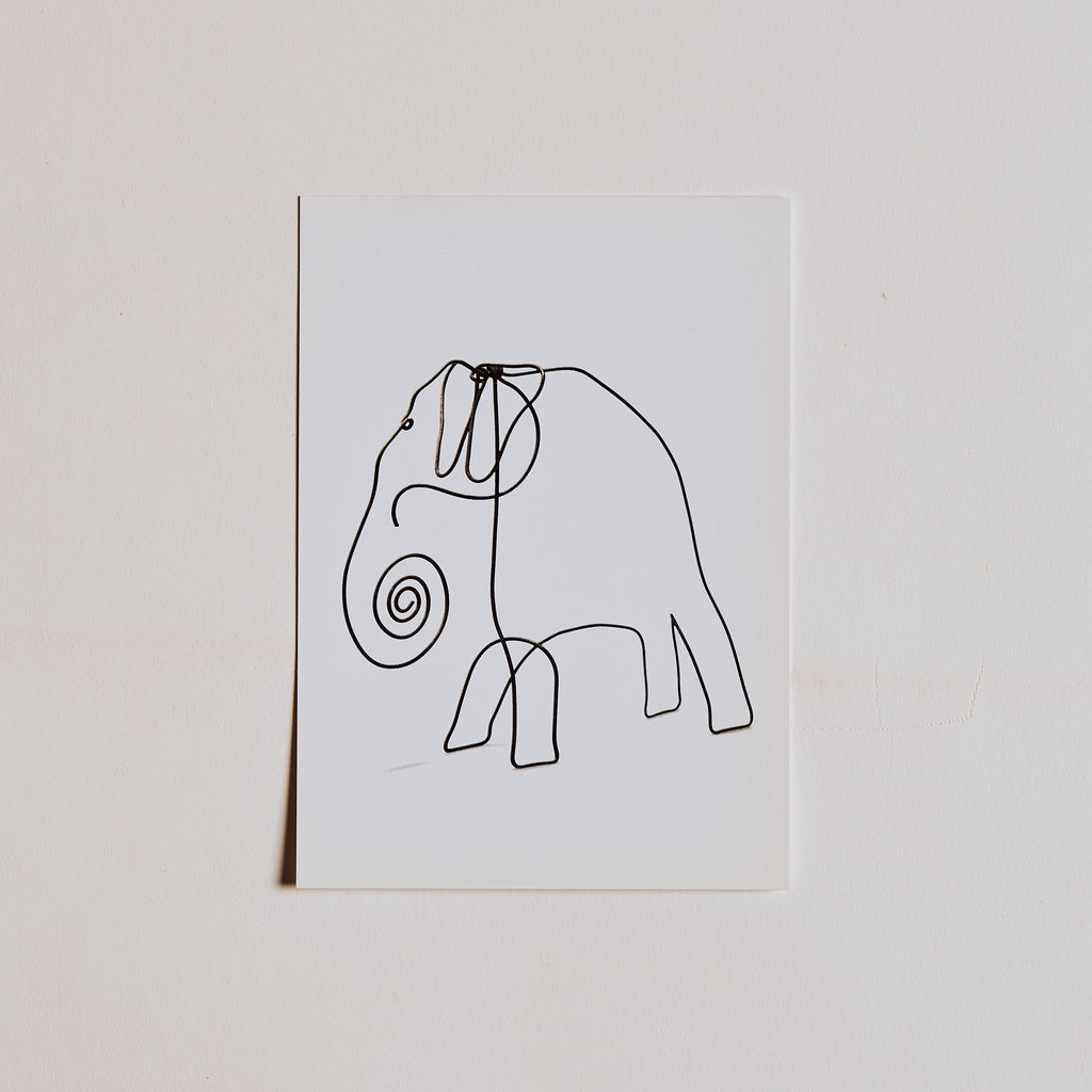 Elephant Post Card