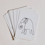 Elephant Post Card