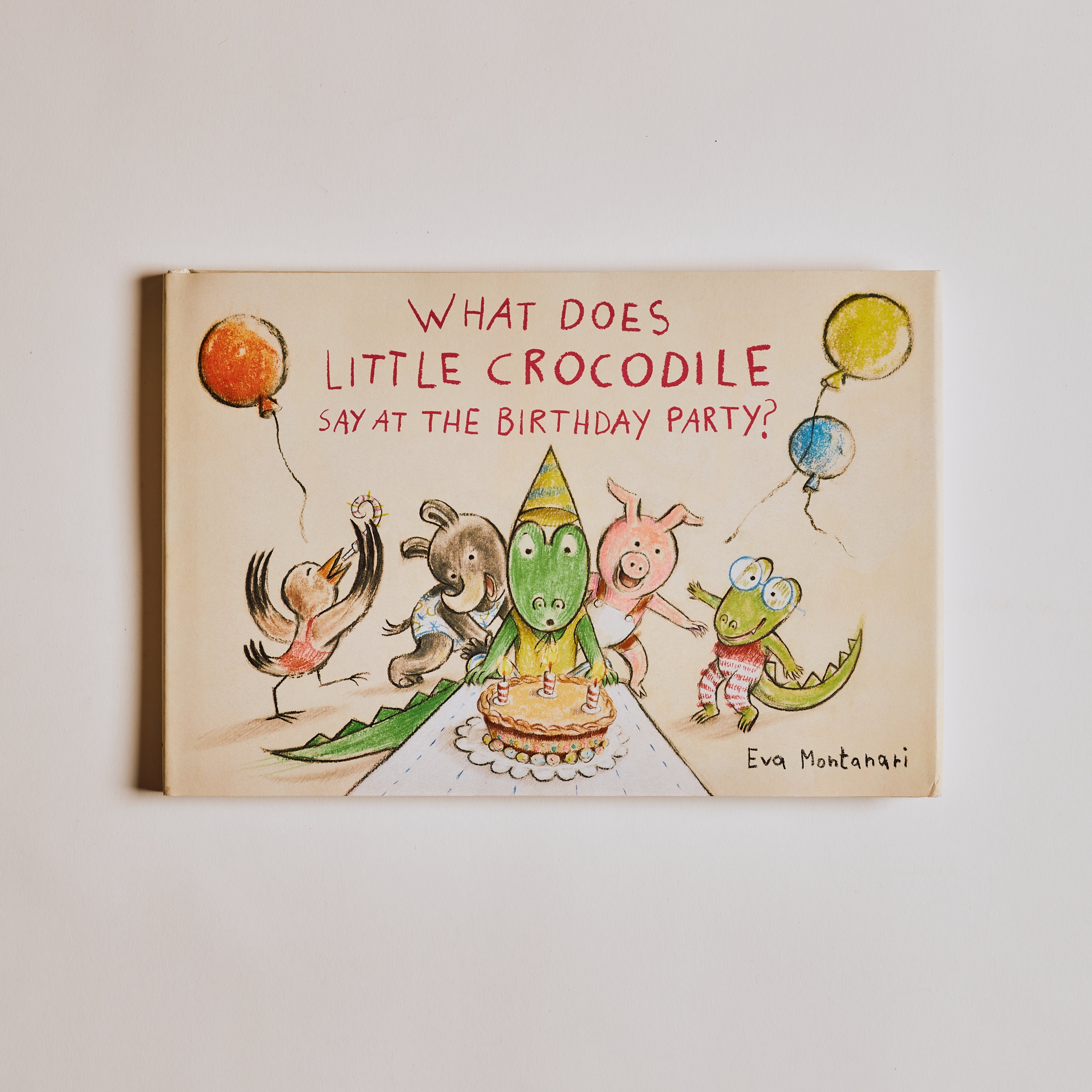 What Does Little Crocodile Say at the Birthday Party?