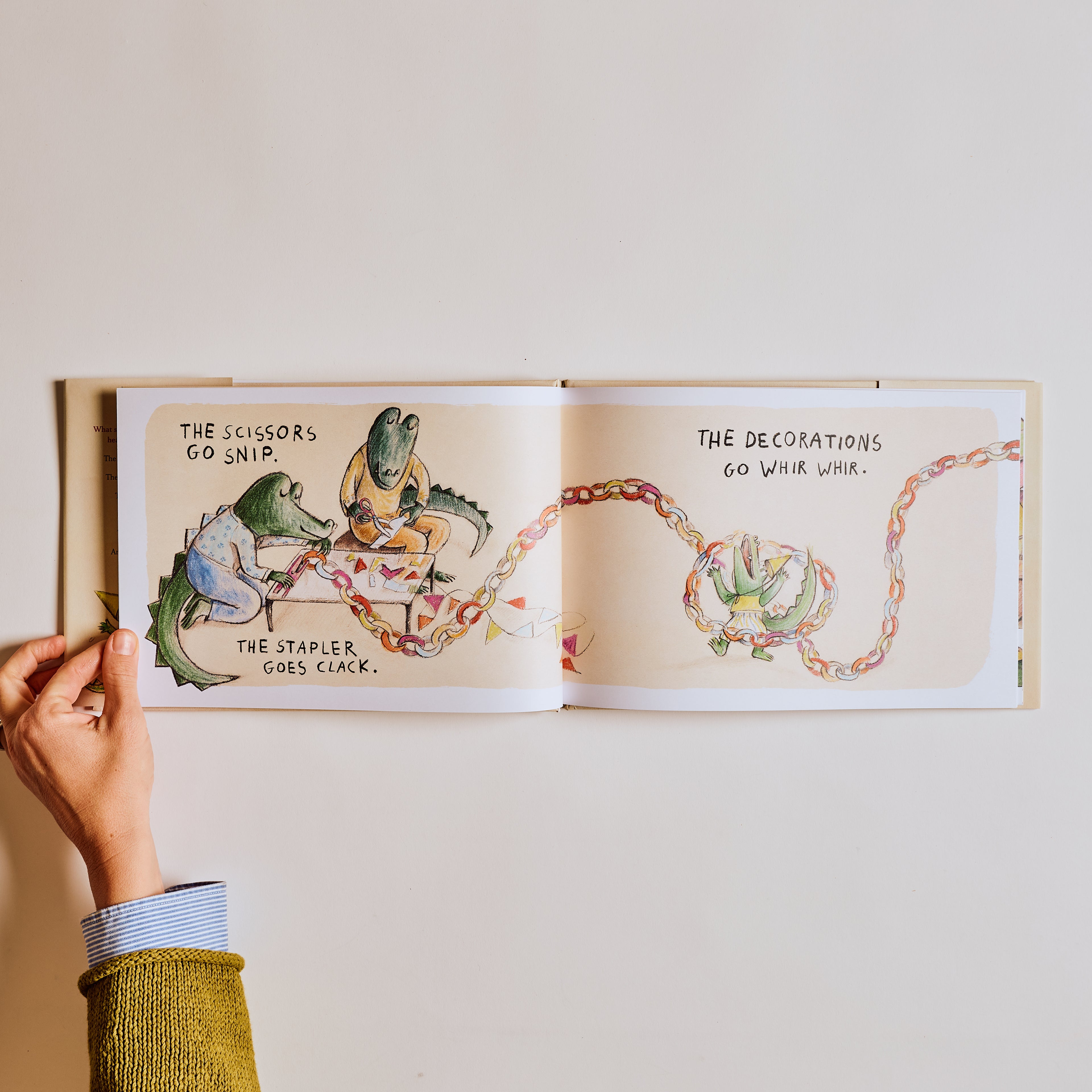 What Does Little Crocodile Say at the Birthday Party?