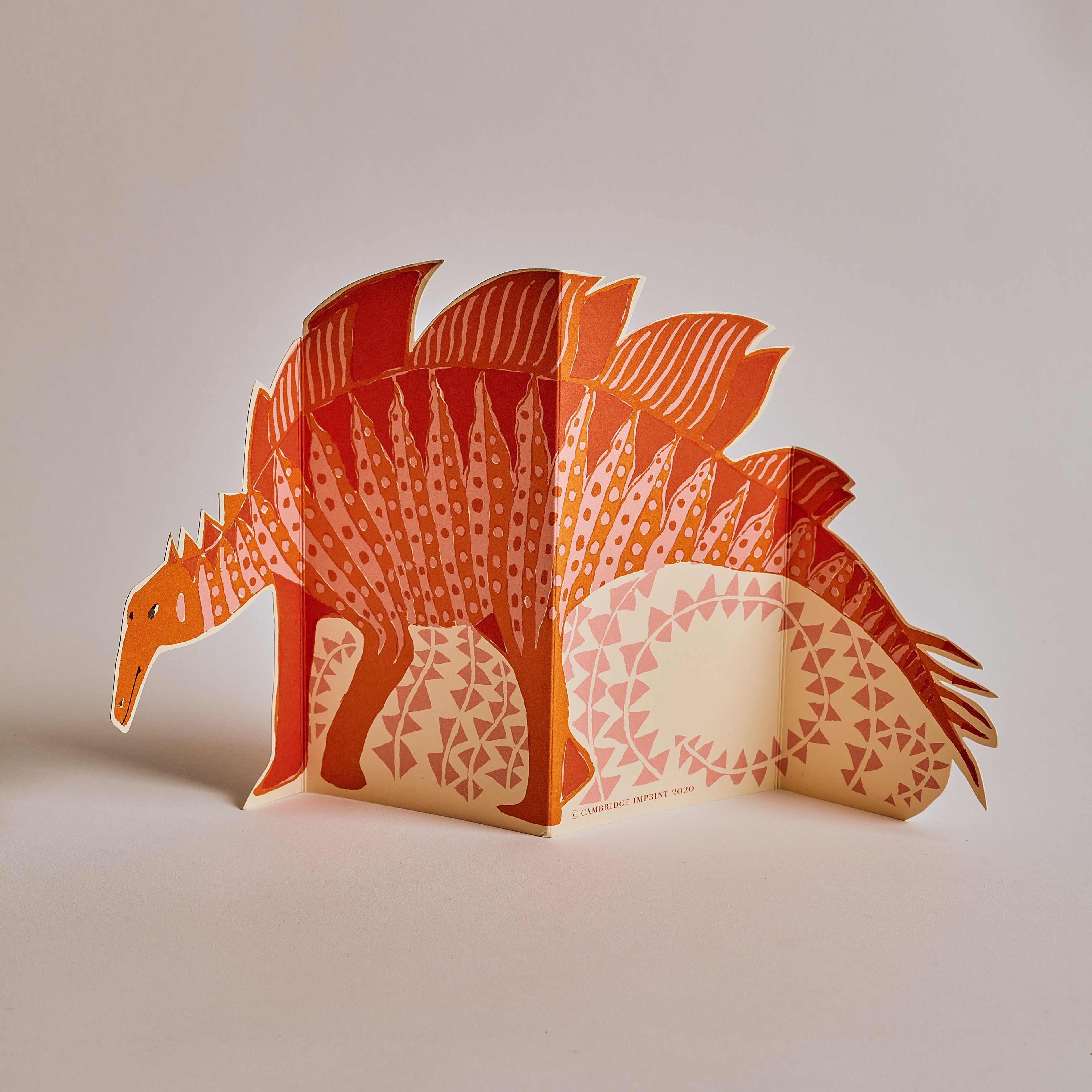 Stegosaurus Card