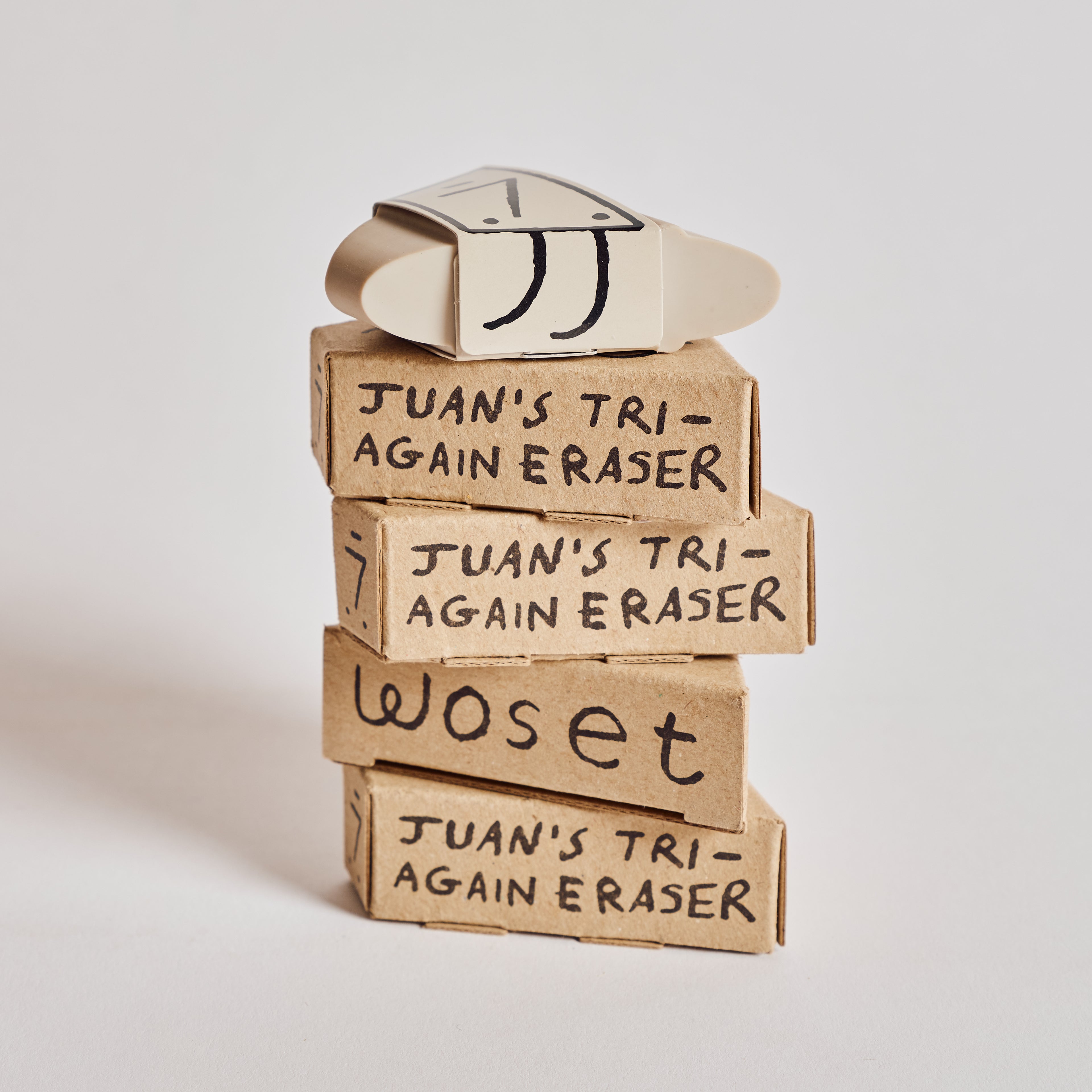 Juan's Tri Again Eraser